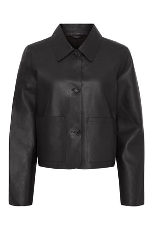 BTFDINA Leather Jacket Black - 100353