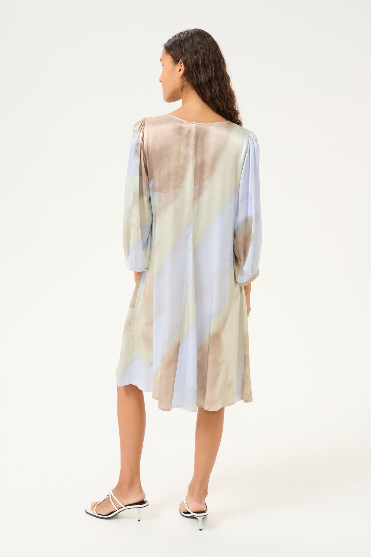 OlgaKB Indie Dress Olga print Heather - 10104939