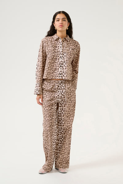 KBUlrike Pants Ulrike print - Simply taupe Thumbnail