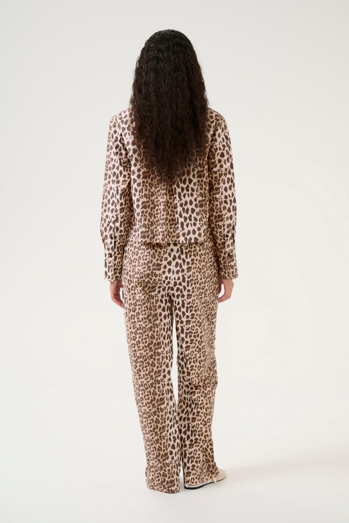 KBUlrike Pants Ulrike print - Simply taupe