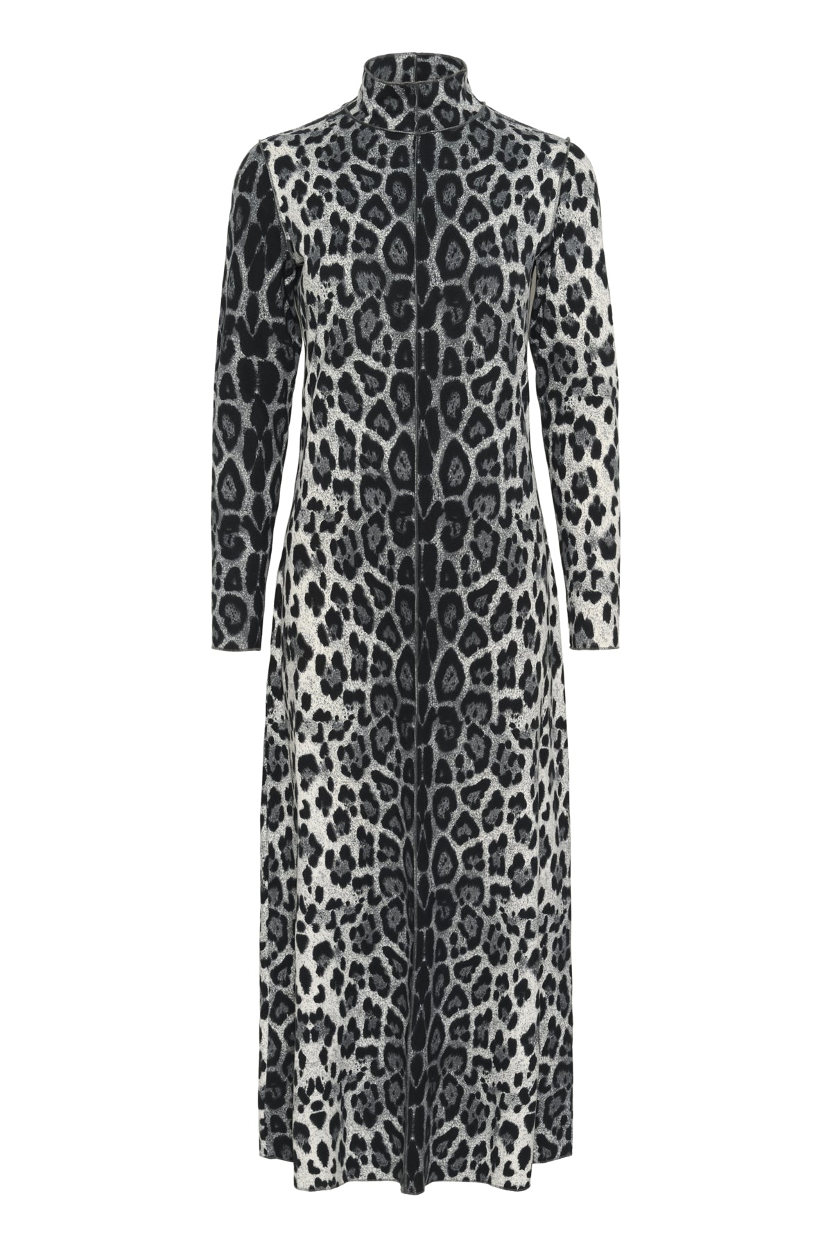 KBPavie Kiri Dress Animal Grey Print - 10105473