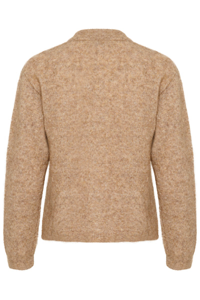 KBZelda Cardigan Walnut Melange - 10105522 Thumbnail