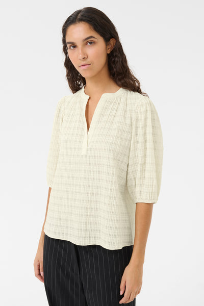 KBAyo Blouse Egret - 10105534 Thumbnail
