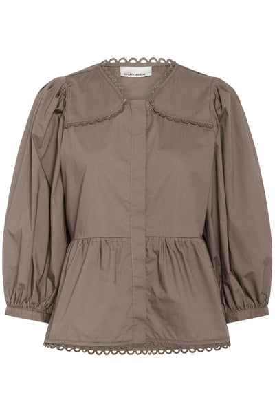 KBAnnabelle Nette Blouse Falcon - 10105537 Thumbnail