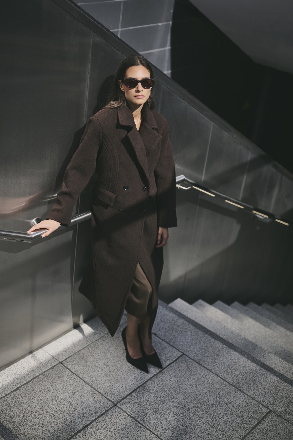 KBAddison Coat 10105558 Falcon