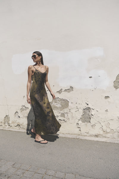 KBBella Strap Dress Bella Print - Kangaroo Thumbnail