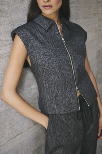 KBBlair Waistcoat Meteorite - 10105600 Thumbnail