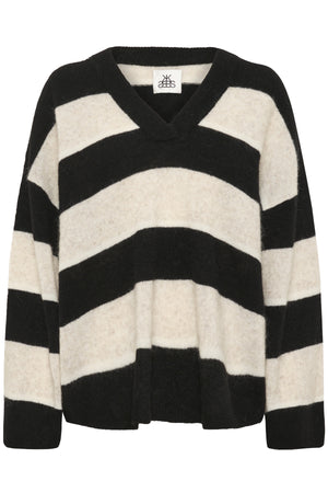 KBZelda Stripe Knit METEORITE STRIPE - 10105601