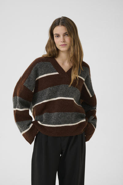 KBZelda Stripe Knit Bracken Stripe - 10105601 Thumbnail