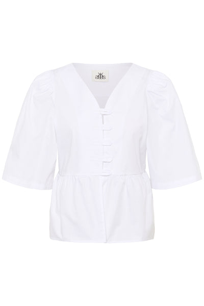KBBrianna Blouse Bright White - 10105629 Thumbnail