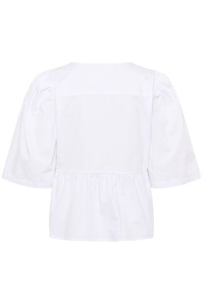 KBBrianna Blouse Bright White - 10105629 Thumbnail