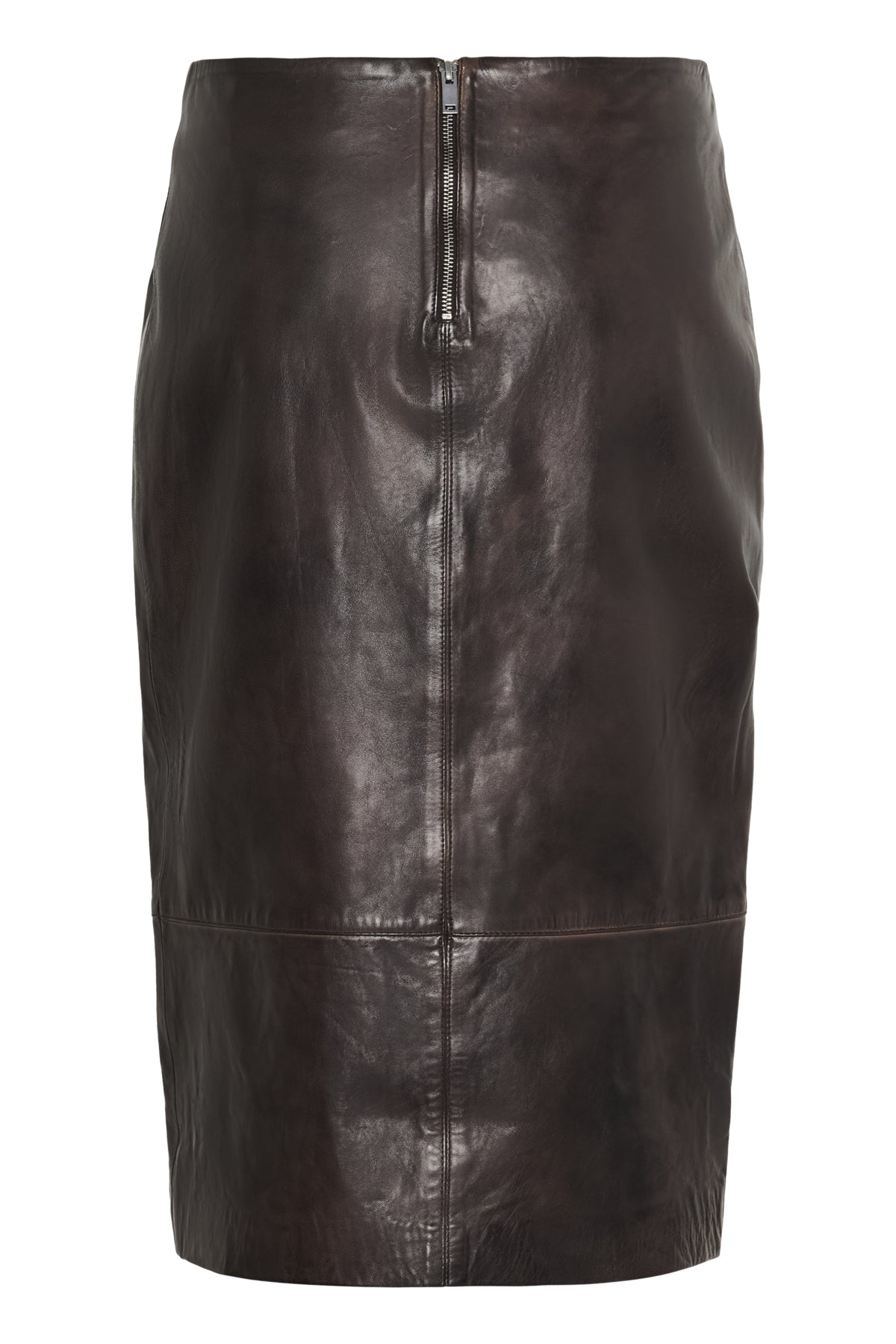 KBBrooklyn Leather Skirt 10105660 Bracken