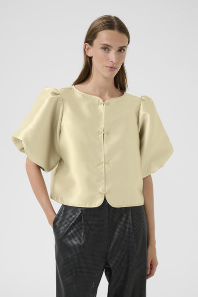 KBCampbell Blouse Oatmeal - 130401 - 10105702 Thumbnail
