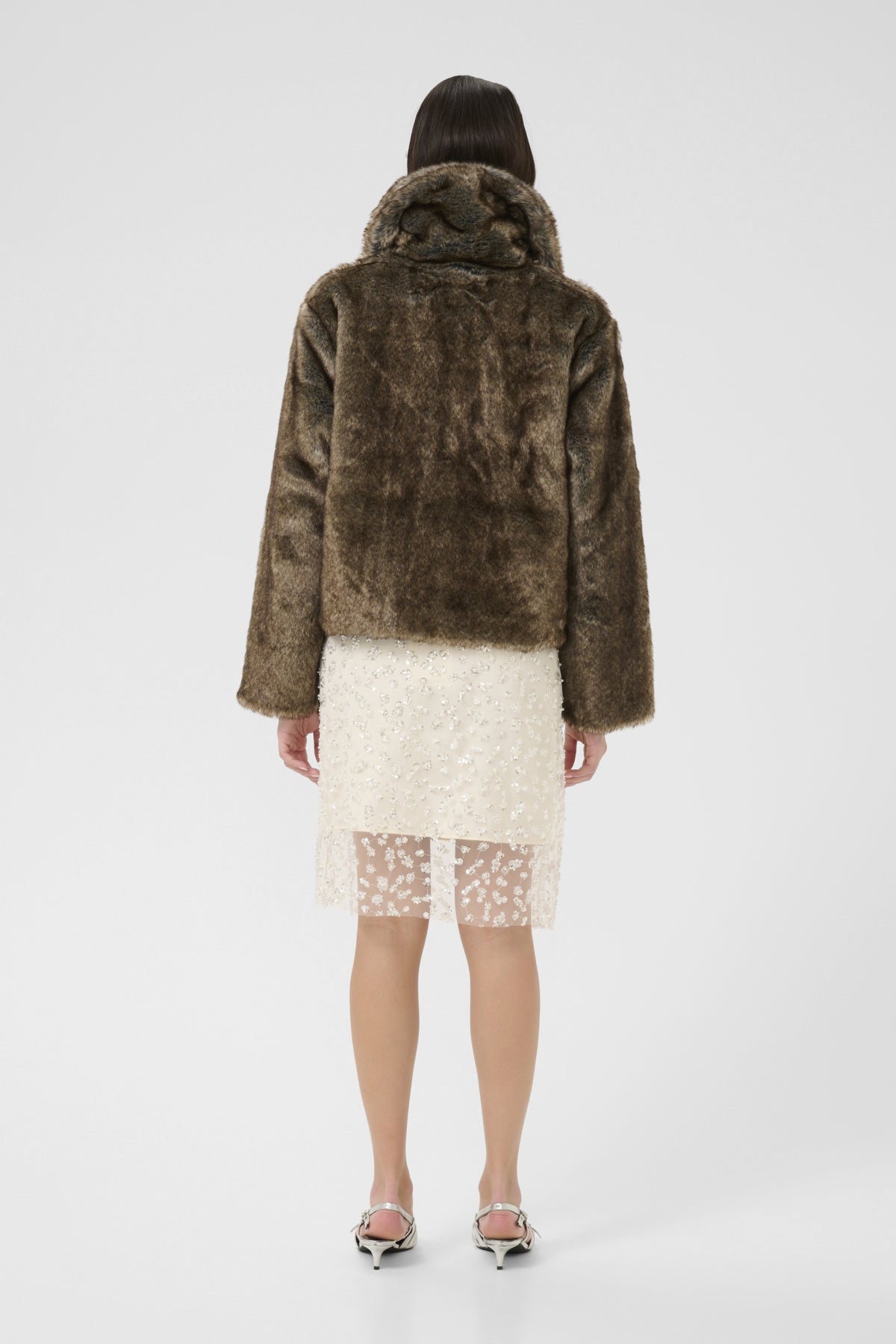 KBCarol Fur Jacket Falcon - 181304 - 10105713