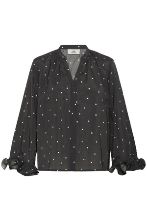 KBCaroline Blouse Caroline print Meteorite - 108 - 10105719