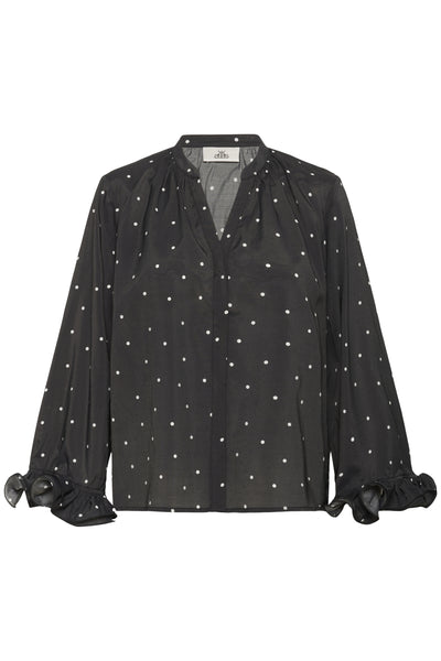 KBCaroline Blouse Caroline print Meteorite - 108 - 10105719 Thumbnail