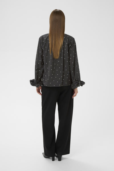 KBCaroline Blouse Caroline print Meteorite - 108 - 10105719 Thumbnail