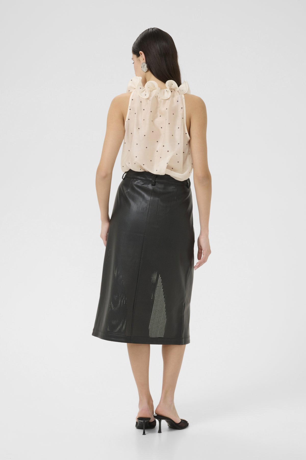 KBCaroline Top Caroline Print Egret - 108863 - 10105720