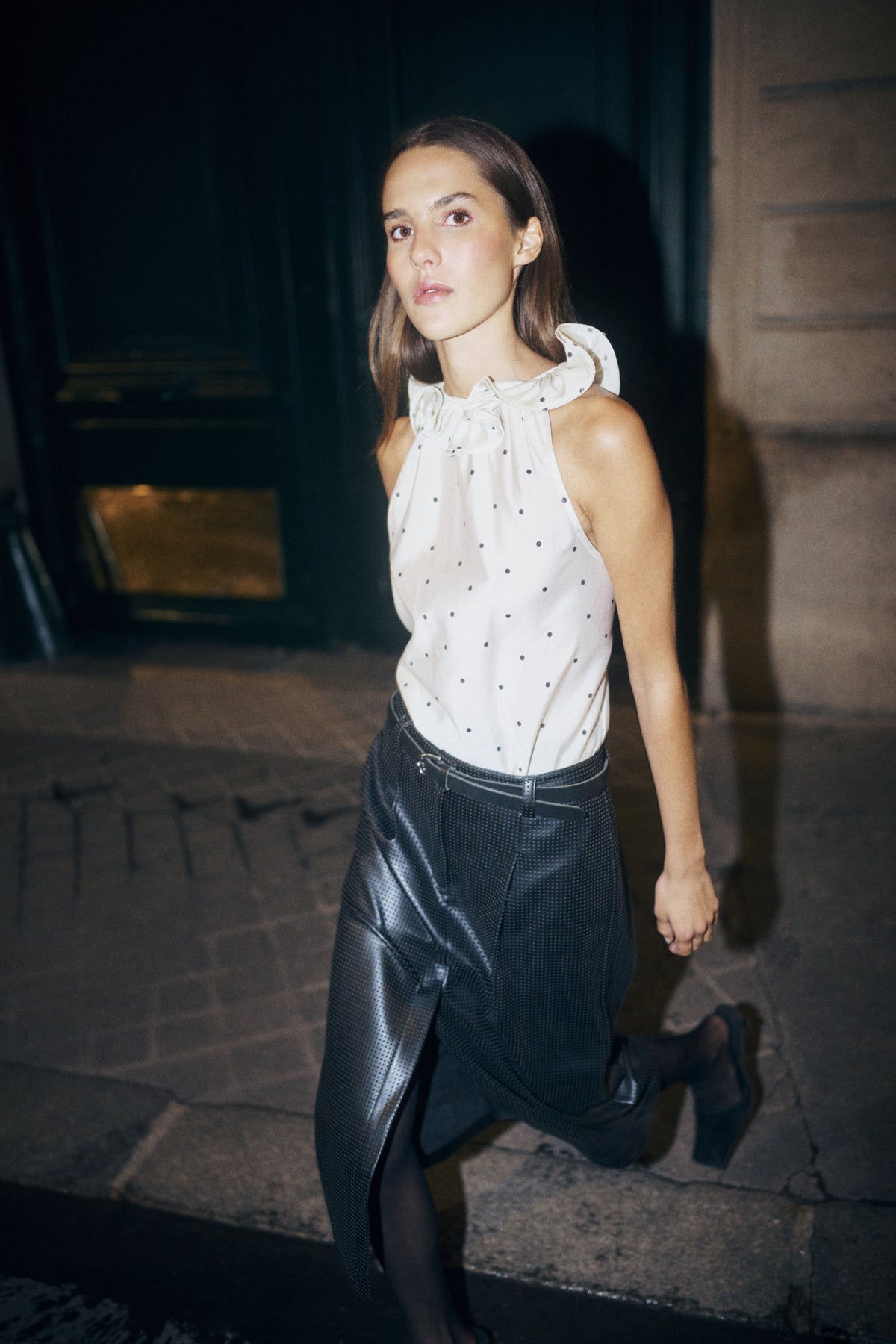 KBCaroline Top Caroline Print Egret - 108863 - 10105720