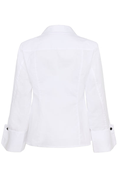 KBClaudia Shirt Bright White - 110601 - 10105722 Thumbnail