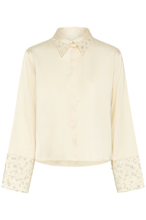 KBCarmen Shirt Egret - 110103 - 10105733