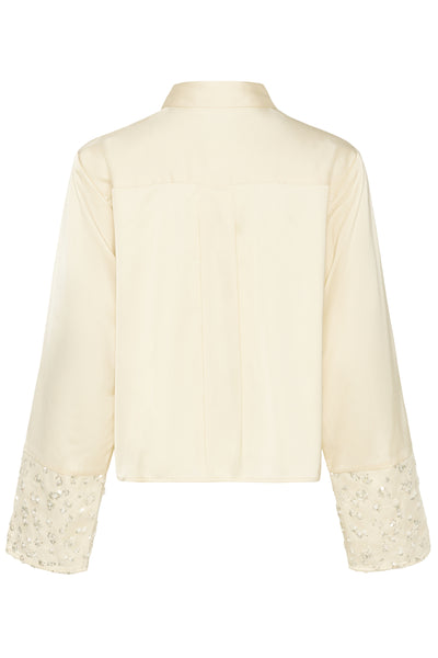 KBCarmen Shirt Egret - 110103 - 10105733 Thumbnail