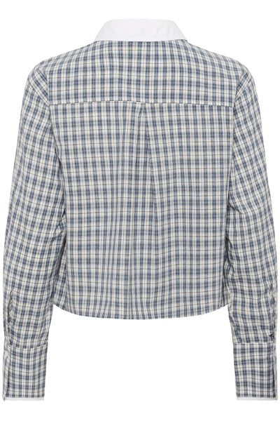 KBCapri Shirt Capri Check Blue - 108890 - 10105739 Thumbnail