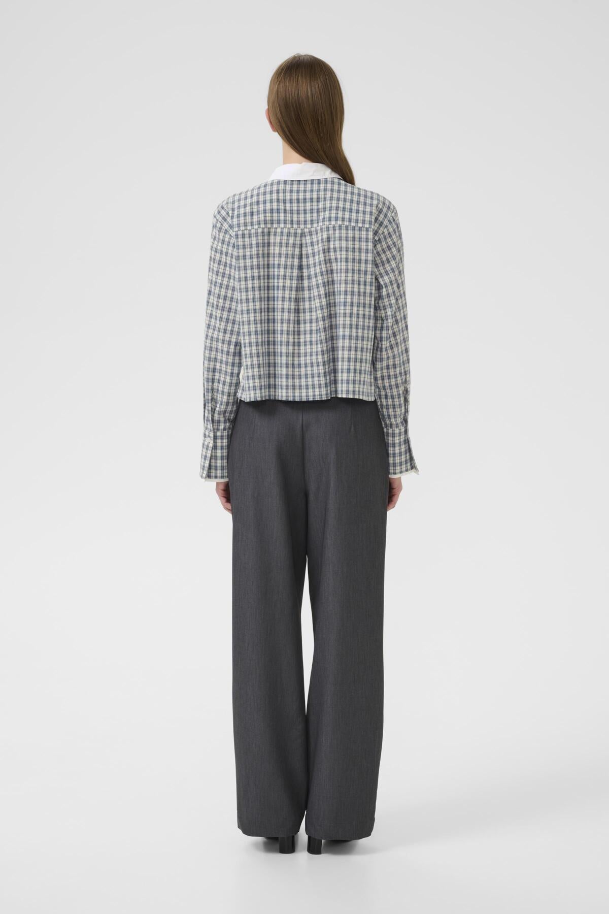 KBCapri Shirt Capri Check Blue - 108890 - 10105739