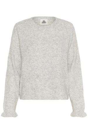 KBNoabelle Frill Oneck Opal Gray Melange - 1638011 - 10105750