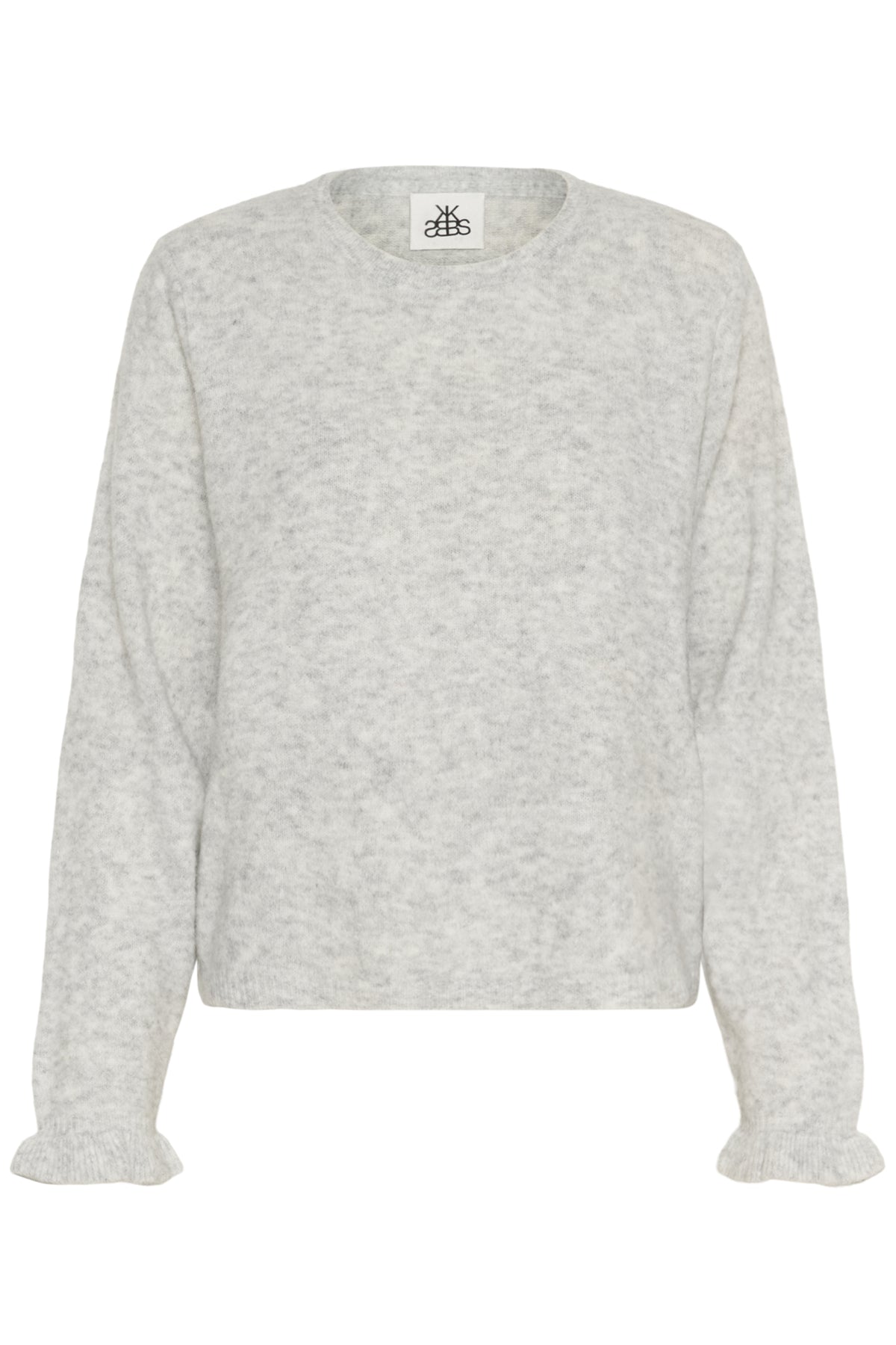 KBNoabelle Frill Oneck Opal Gray Melange - 1638011 - 10105750
