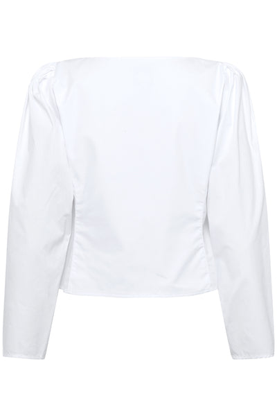 KBClaudia LS Shirt Bright White - 110601 - 10105752 Thumbnail