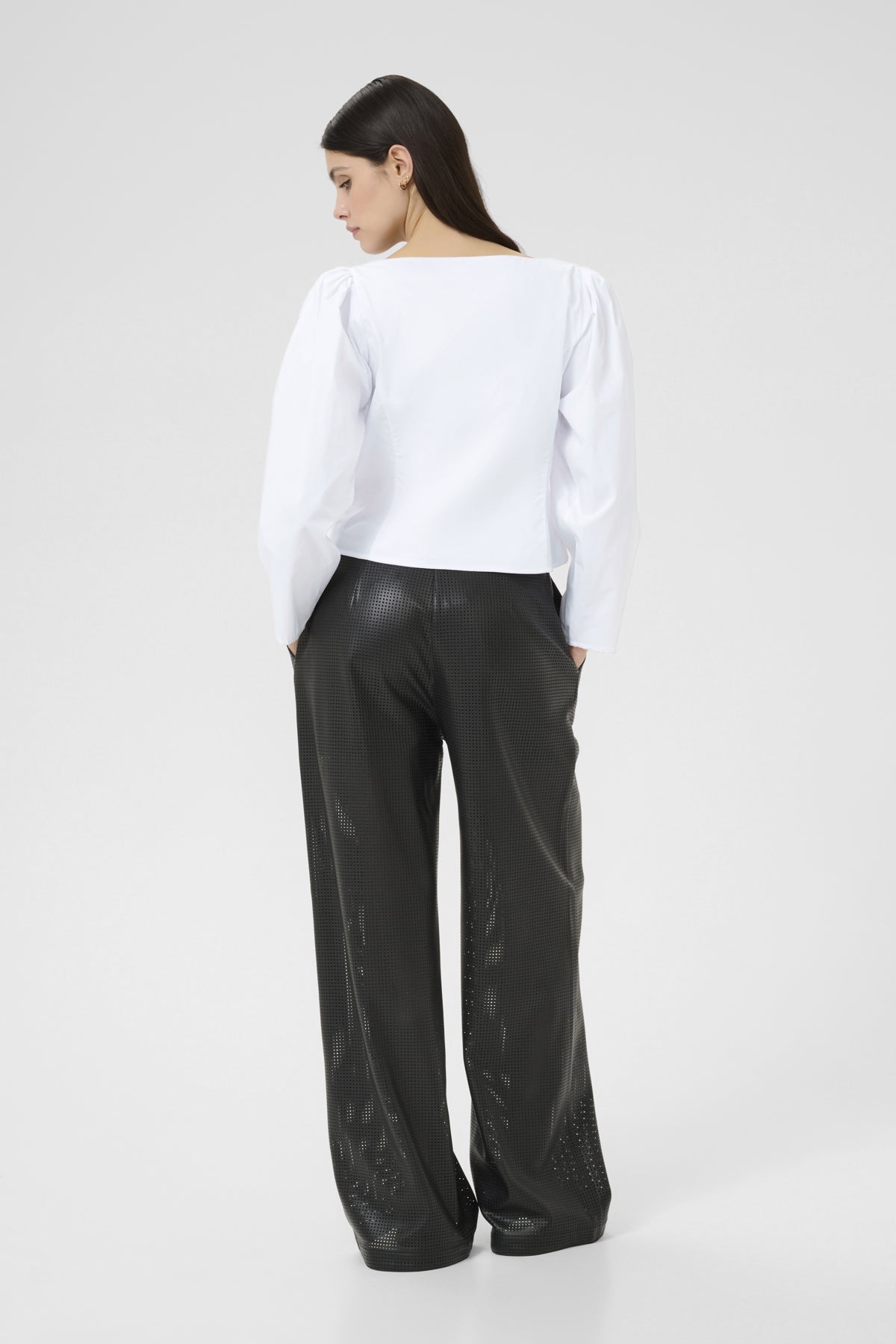 KBClaudia LS Shirt Bright White - 110601 - 10105752