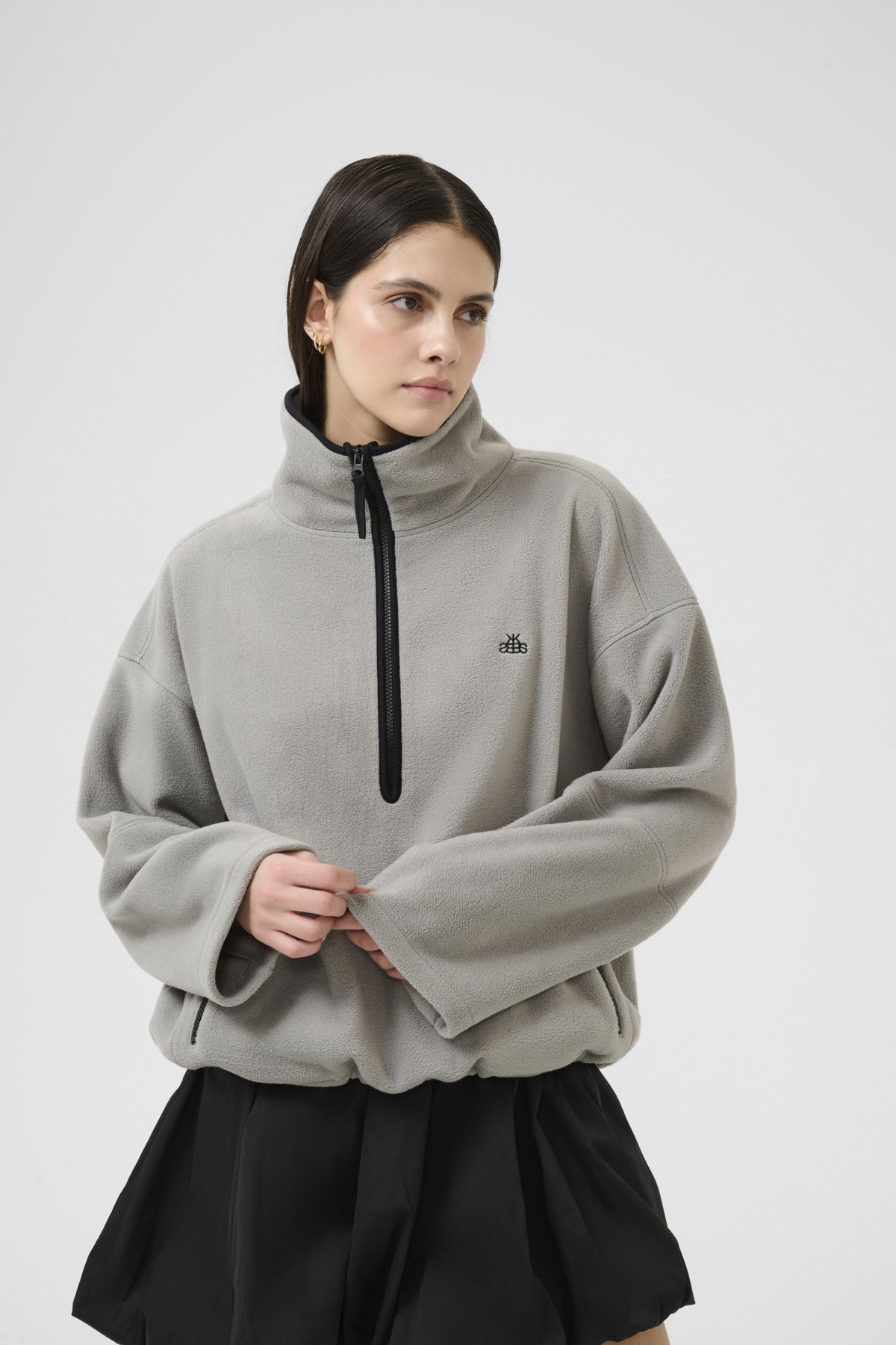 KBWenna Fleece Pullover Flint Gray - 165803 - 10105753