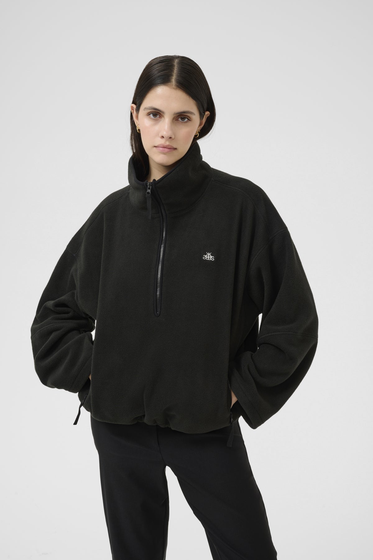 KBWenna Fleece Pullover Meteorite - 194008 - 10105753