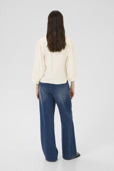 KBDenise Shirt Egret - 110103 - 10105761 Thumbnail