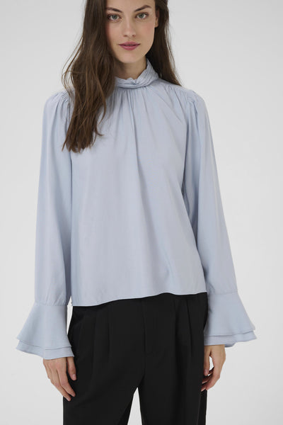 KBDenise Blouse Subdued Blue - 144209 - 10105762 Thumbnail