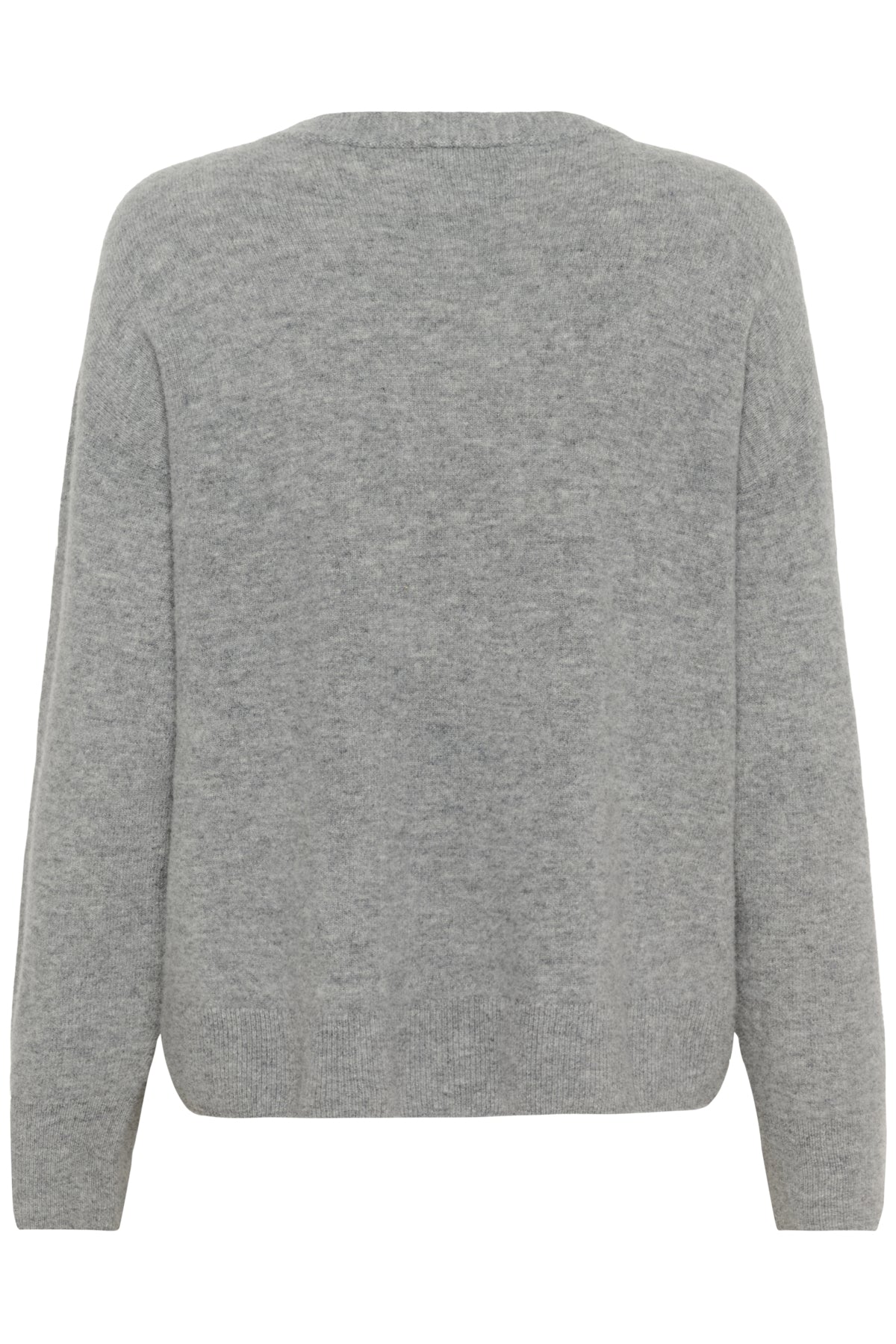 KBAnemone V-neck Medium Grey Melange - 103702 - 10105773