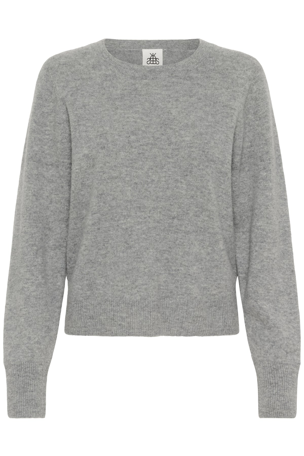 KBAnemone ONeck Medium Grey Melange - 103702 - 10105775