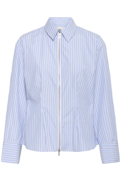KBDanielle Shirt Subdued Blue Stripe - 108914 - 10105787 Thumbnail