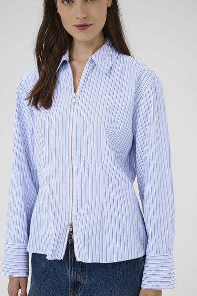 KBDanielle Shirt Subdued Blue Stripe - 108914 - 10105787 Thumbnail