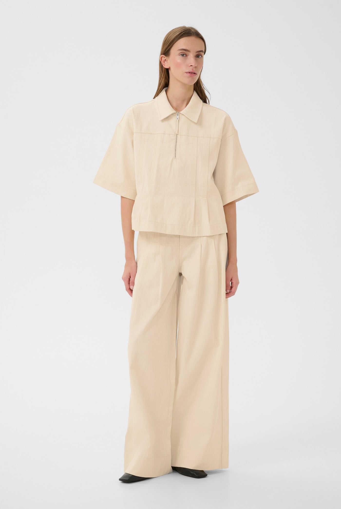 KBEleanor Shirt Egret - 110103 - 10105814