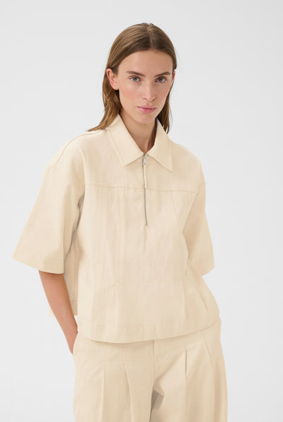 KBEleanor Shirt Egret - 110103 - 10105814 Thumbnail