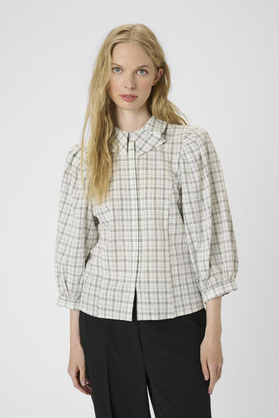 KBAlexandra Frosty Blouse Alexandra Check - 108975 - 10105826 Thumbnail