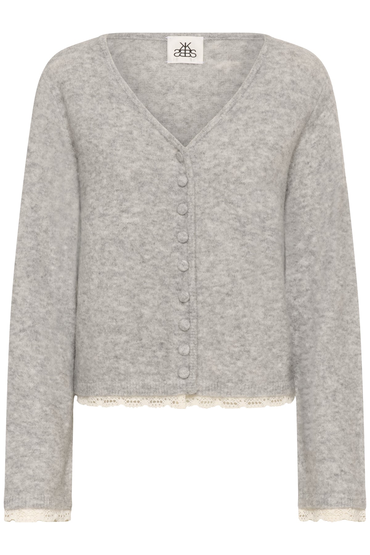 KBEris Cardigan Grey Melange - 105059 - 10105831