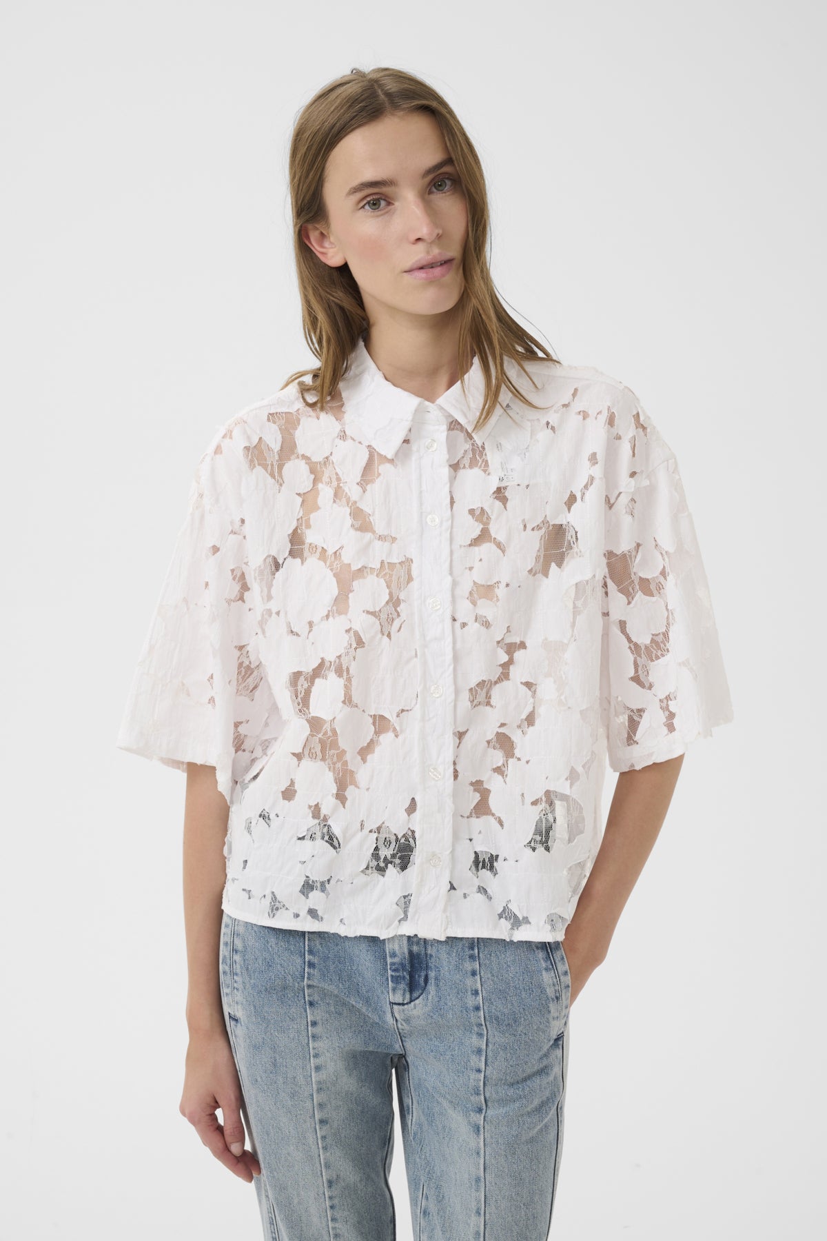 KBEna Shirt Bright White - 110601 - 10105841