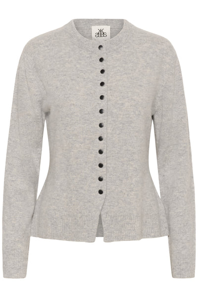 KBEtta Cardigan Light Grey Melange - 109193 - 10105863 Thumbnail