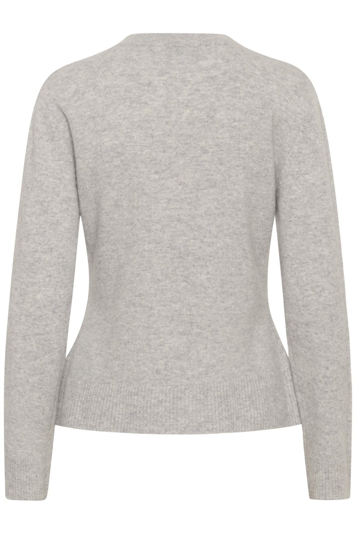 KBEtta Cardigan Light Grey Melange - 109193 - 10105863