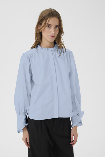 KBElse Blouse Chambray Blue - 154030 - 10105865 Thumbnail