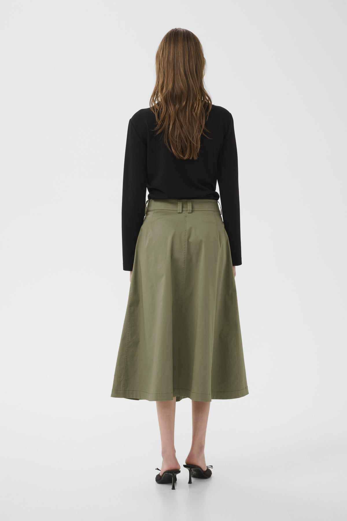 KBEgina Skirt Deep Lichen Green - 180312 - 10105875