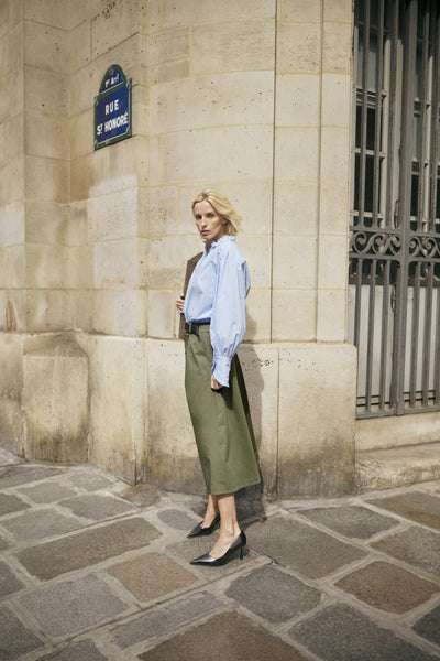 KBEgina Skirt Deep Lichen Green - 180312 - 10105875 Thumbnail